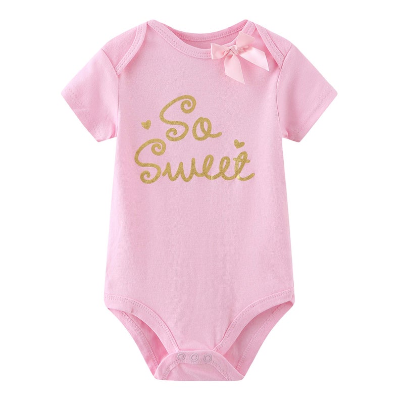 Kiddiezoom Baby Layette Set Baby Boys' 9-Piece Bodysuits Pants Set Toddler Girl Boy Unisex Baby Gift Sets - Image 2